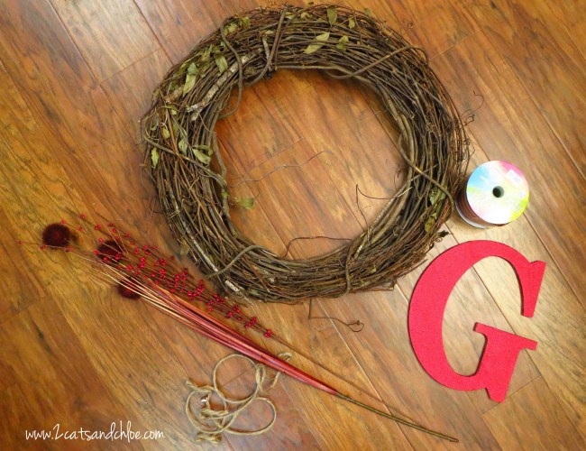 DIY Grapevine Wreath Supplies