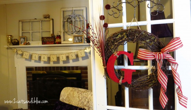 DIY Grapevine Wreath for Fall