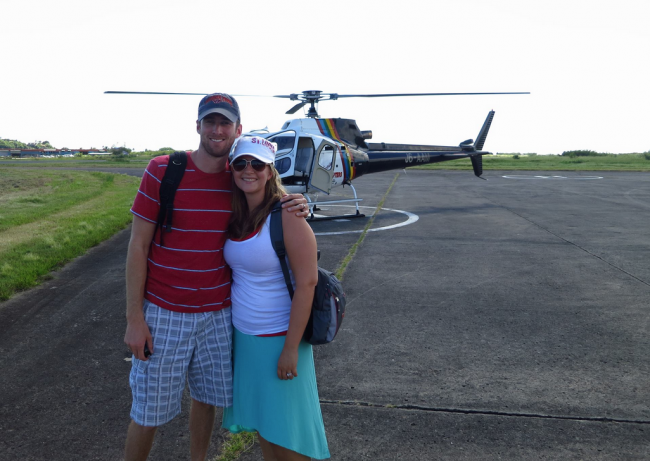 St. Lucia Honeymoon Helicopter