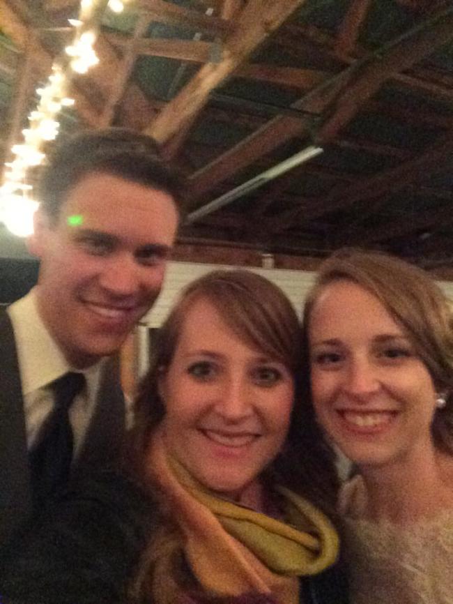 Selfie with my clients