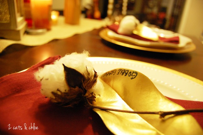 Give Thanks - Thanksgiving Place Settings