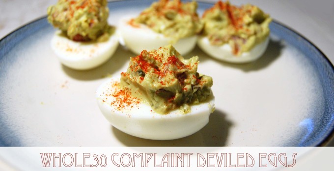 Ready for Super Bowl Sunday: Whole30 Deviled Eggs