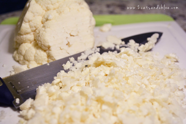 2 cats & chloe: Cilantro Lime Cauliflower Rice