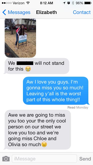 texts from teenagers