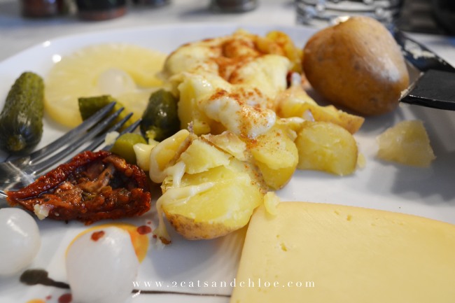 Switzerland Dinner: Raclette Cheese Dinner
