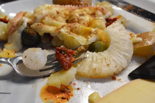 Swiss Cheese, Potatoes, Pineapple, Onion, Dinner!