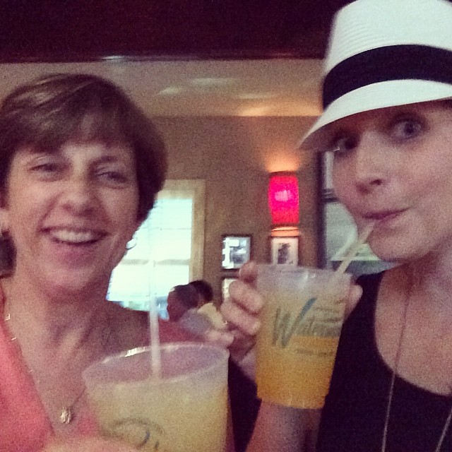 2 cats & chloe:  orange crushes at watermans