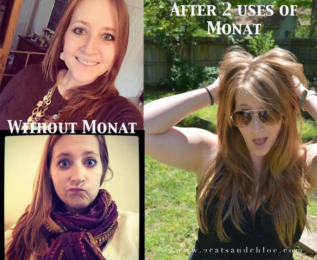 2 cats & chloe: Organic Monat Before and After Pictures!