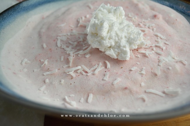 2 cats & chloe: Strawberry, Pineapple Coconut Ice Cream