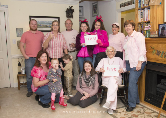 2 cats & chloe: Gender Reveal Party Team Pink Photo