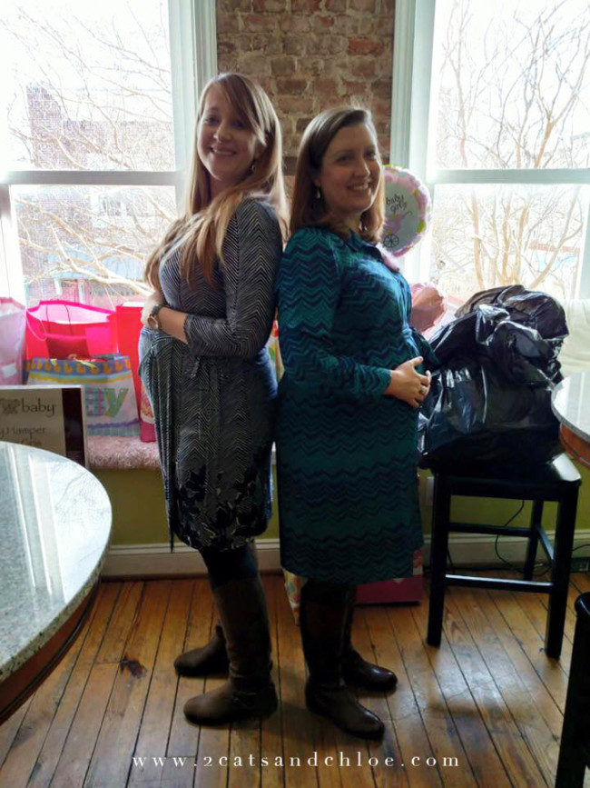 Suz and Amanda Pregnant