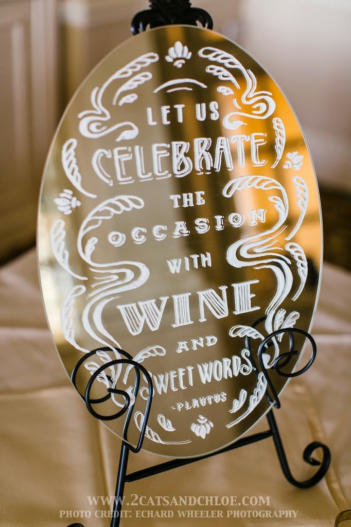 Let us celebrate the occasion with wine and sweet words. - Plautus Let us celebrate the occasion with wine and sweet words. - Plautus