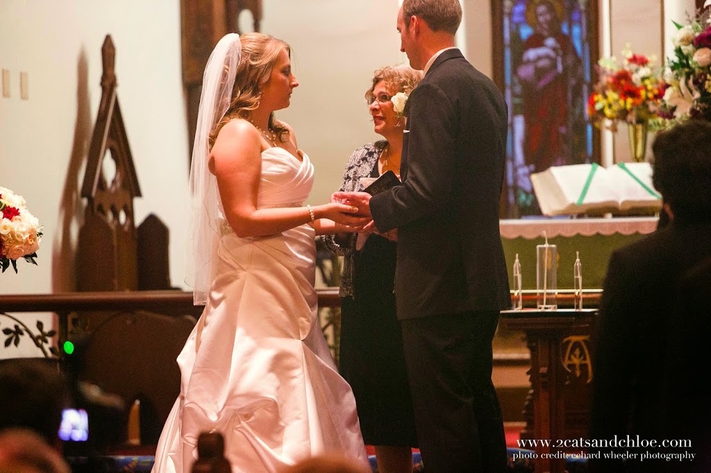Then things got serious! Virginia Wedding, Chapel of the Centurion on Fort Monroe