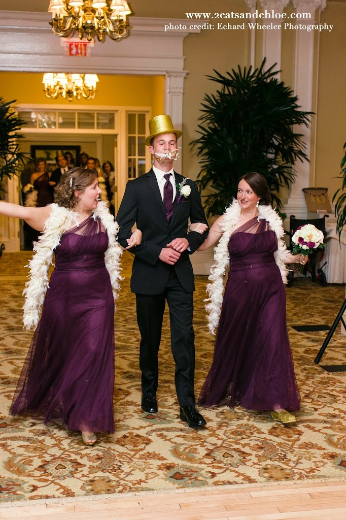 Bridesmaid and Groomsmen Intro Chamberlin, Hampton VA wedding