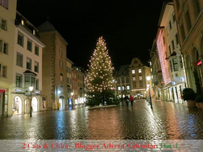 Blogger Advent Calendar Day 1 - Christmas in Switzerland