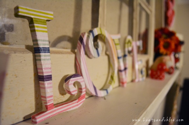 2 cats & chloe: Valentine Love Letters DIY // easy valentine decor
