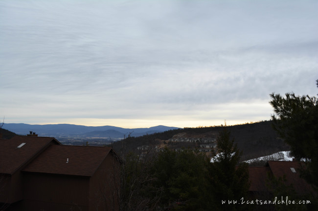 2 cats & chloe: blue ridge mountain view // massanutten // winter vacation