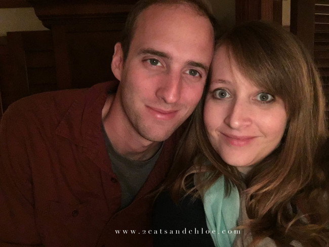 2 cats & chloe: Suz + Michael 2 year anniversary